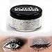 GlitterWarehouse Loose Glitter for Eyeshadow/Eye Shadow Shimmer Makeup Powder Diamond Black