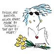 Friends Are Forever - White Nightshirt in a Bag