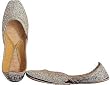 Beaded & Sequin Indian Khussa Belly Dance Shoes for Women Handcrafted Casual Footwear Available in Various Sizes
