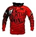 Fighters Only ~~ Red Splatter Hoodie Top ~~ MMA Specialists