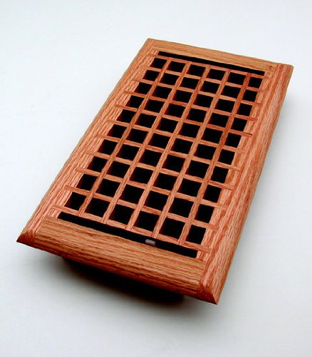 Floor Registers Wood Ventures W612r White Oak Grid Grid Series