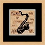 52nd Street Sound by Anji Allen - Framed Artwork