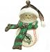 Florida Marlins MLB Home Run Snowman Christmas Ornament