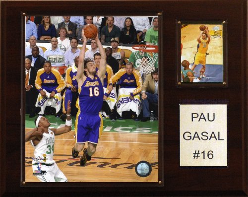 NBA Pau Gasol Los Angeles Lakers Player Plaque