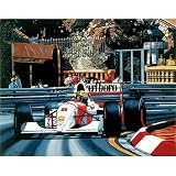 Lithograph -Ayrton Senna 