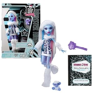 Mattel Year 2011 Monster High Diary Series 10 Inch Doll - Abbey Bominable 