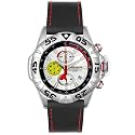 Immersion Men's Stream Chronograph Black Leather Watch #6941
