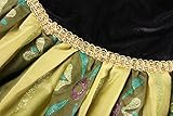 ReliBeauty Girls Princess Anna Fancy Dress Costume (6X, Gold)