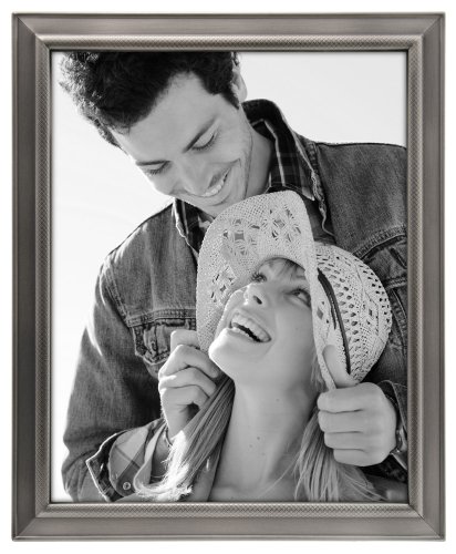 Weaver-Pewter Picture Frame Metal 8x10