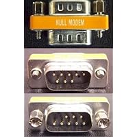 9-Pin DB9 Male to Male Null Modem Adapter NULL-A-9MM