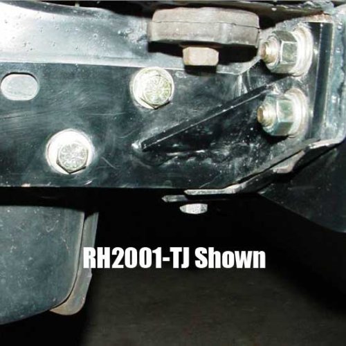 Rock Hard 4x4 Parts RH2001-TJ Jeep TJ Wrangler Rear Bumper Frame Kit