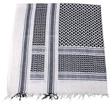 SHEMAGH PLO TUCH schwarz weiss