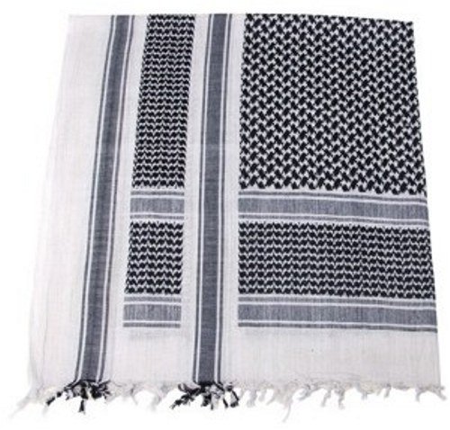 SHEMAGH PLO TUCH schwarz weiß