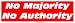 No Majority No Authority Large Bumper Sticker