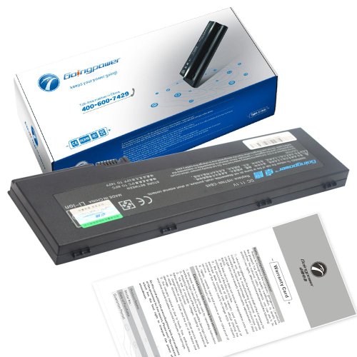 Goingpower Battery for HP Compaq EliteBook 2740w 2760p Tablet PC HSTNN-OB45 NBP6B17 - 18 Months Pledge [li-ion 6-cell 3600mAh]