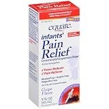 Equate Acetaminophen Fever Reducer / Pain Reliever Concentrated Infants' Drops, Grape Flavor 1 fl oz