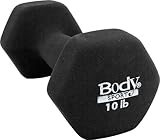 Body Sport Neoprene Dumbbell, 10-Pound