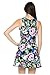 G2 Chic Women's Ruffled Strapless Printed Summer Hi-Lo Dress
