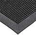 Notrax T28 Scrape® Moisture Trap Entry Scraper Mat, Outdoor Natural Rubber Doormat for Home or Business, Medium-Duty, Beveled Edges, 36