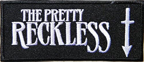 4" Wide x 1.8" Tall THE PRETTY RECKLESS Music Band Heavy Metal Punk Rock Logo Sign Patch