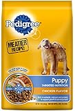 Pedigree PUPPY Targeted Nutrition Chicken Flavor Dry Food Bag, 7 Pound