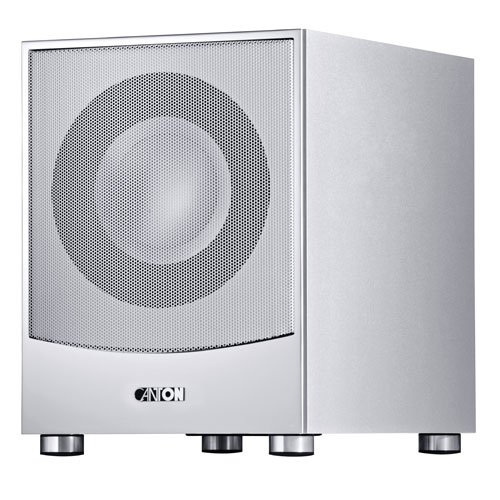 Canton SUB 12 Aktives Subwoofersystem (200/350 Watt) silber