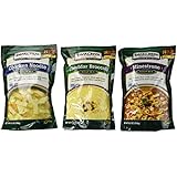 Bear Creek Country Kitchens Soup Mix 3 Flavor Variety Bundle: (1) Minestrone Soup Mix, (1) Cheddar Broccoli Soup Mix, and (1) Chicken Noodle Soup Mix, 9.3-11.2 Oz. Ea.