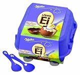 Milka Löffel-Ei Milchcrème, 2er Pack (2 x 136 g)