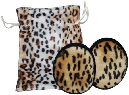 Leopard Faux Fur Ear Mitts Gift Bag Set (Available in 2 Sizes)