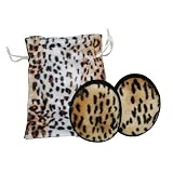 Leopard Faux Fur Ear Mitts Gift Bag Set (Available in 2 Sizes)