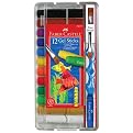 Faber-Castell 12 Gel Sticks With Brush