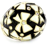 Betsey Johnson Enamel Bracelets and Rings Whit