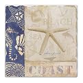 White Sand Blue Sea Tumbled Tile Trivet