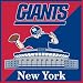 Turner NFL New York Giants Note Cube (8080021)