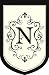 Monogram Garden Flag - N