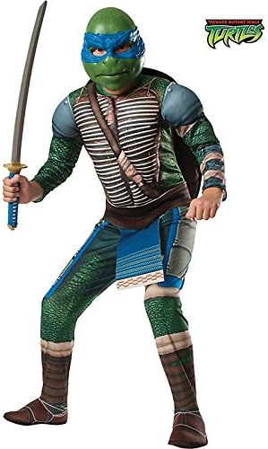 Rubies Teenage Mutant Ninja Turtles Deluxe Muscle-Chest Leonardo Costume