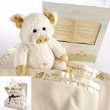 Pig in a Blanket Two-Piece Gift Set in Adorable Vintage-Inspired Gift Box (Quantity of 24)