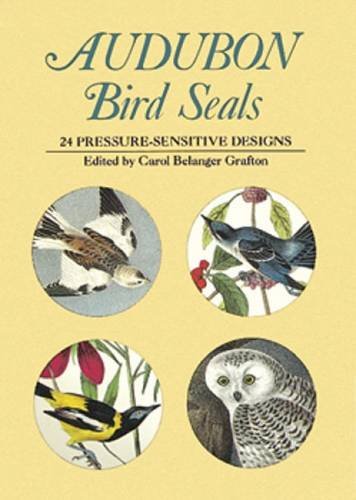 Audubon Bird Seals: 24 Pressure-Sensitive Designs (Dover Stickers)