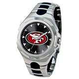 San Francisco 49Ers Mens Silver Victory Series Sports Watch
