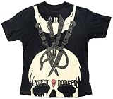 Artful Dodger - Scissor Skull Guys T-Shirt in Black - Ships In ''24'' Hours!