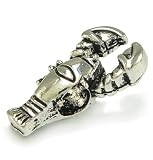 Lobster Metal Charm Bead - Fits Pandora Charm & Bead Bracelets & Necklaces