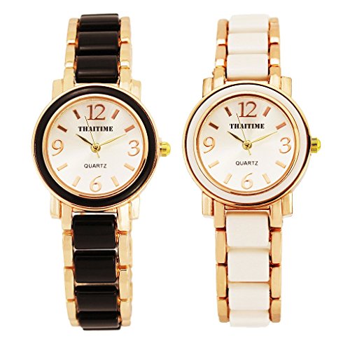 Thaitime 2pcs fashion design pretty girls woman wrist w…