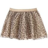 GYMBOREE(ジンボリー) レオパード プリント チュチュ タン レオパード ボトムススカート(スコート) 5歳【並行輸入】