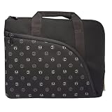 Laptop Slim Neoprene Skin Sleeve with Carrying Handle (Black) for the Gateway LT3200 11.6 Netbook