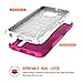 Galaxy S6 Case,TOTU [Shock proof] Soft Interior Scratch Resistant Dual-Layer Protective S6 case for Samsung Galaxy S6 (2015),PINK