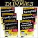 Atari Value Pack For Dummies Covering - Resumes & Cover Letters, Family Tree, Typing Tutor, Home budget, Digital Photos & Greeting Cards