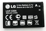GENUINE LG BATTERY LGIP-430N 900 mAh SUITABLE FOR LG T300 COOKIE LITE , GM360 VIEWTY SNAP, GS290, GW300, LX290, LX370, LX370 Slider & MT375