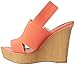 Qupid Women's Clemence-118 Wedge Sandal