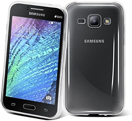 Samsung J1 Case, Crystal Clear Transparent TPU Silicone Soft Rubber Protective Caps, Cover Case, Slim Dust Proof Scratch-resistant, Shock-dispersion, Thin Non Slip Hard Back (Arc)Caps Cover