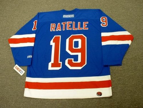 Buy JEAN RATELLE New York Rangers 1972 CCM Throwback Away Hockey Jersey